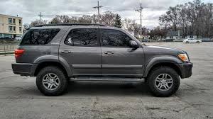 It can tow over 7,000 lbs and carry seven or eight passengers, depending on its configuration. Gray Sequoia Dob Kit 1stgenoffroad Com