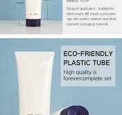 150ml White Color Printing Plastic Cosmetic Packaging ...