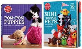 I wish puppies please give wishes 4 color puppies. Klutz Pom Pom Puppies Mini Pom Pom Pets Set Of 2 Craft Books With Kits Pom Pom Puppies Mini Pom Pom Pets Set Of 2 Craft Books With Kits