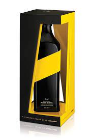 Johnnie Walker Black Label Limited Edition Bottle Design Whisky Packaging Whisky Bottle