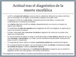 Organizacio´n nacional de trasplantes, espan˜a recibido el 16 de julio de. Diagnostico De La Muerte Encefalica
