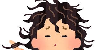 くせっ毛のイラスト | かわいいフリー素材集 いらすとや