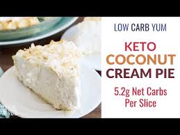 As a registered dietitian, certified diabetes educator, and recipe developer myself, i focus on finding ways to adjust my favorite desserts to do just that — because what's the point in eating a bland cookie? Sugar Free Coconut Cream Pie Gluten Free Low Carb Yum