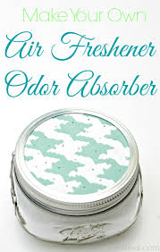 Close lid with cardboard and metal ring and place in your vehicle, either in a cup holder or under a seat (though if it tips over it a little baking soda may come out). Homemade Air Freshener Odor Absorber Mom 4 Real