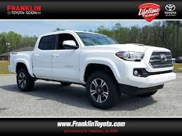 Ated dealership is committed to fulfilling the transportation needs of all drivers near metter, sylvania, swainsboro. Franklin Toyota On Twitter Truck Tuesday With This 2017 Toyota Tacoma Trd Sport Crew Cab Https T Co Lopqjkrpeb