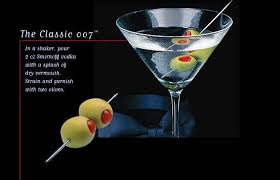 Marketing 007 Vodka Martini Cocktail Vodka Vodka