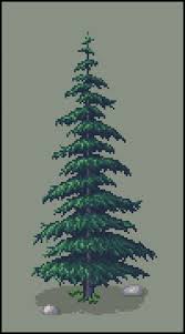 Oc Cc First Tree For My Title Screen Pixelart Pixel Art Landscape Cool Pixel Art Pixel Art Games