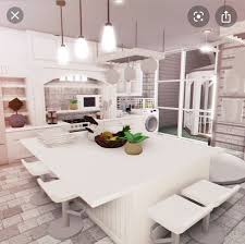 Bloxburg Kitchen Idea In 2020 Modern House Floor Plans Simple House Plans House Design Kitchen