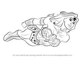 Check spelling or type a new query. Step By Step How To Draw Wonder Woman Flying Drawingtutorials101 Com