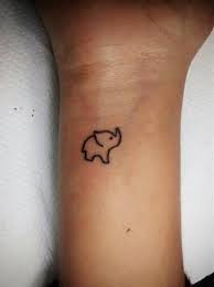 30 Adorable Tiny Elephant Tattoo Tiny Elephant Tattoo Elephant Tattoo Small Small Wrist Tattoos