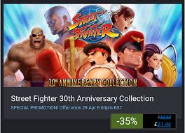 Steam Sale Street Fighter 30th Anniversary Collection 35