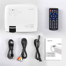 Creating your own home cinema room will bring the cinema experience into your very own home whether you enjoy watching movies, musicals when considering a home cinema installation, there's quite a lot to consider. Apeman Projector Lc350