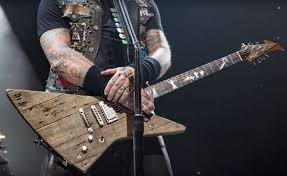 James Hetfield and His Signature Guitar