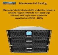 Minuteman | UPS | and | Power | Management | Full | Catalog