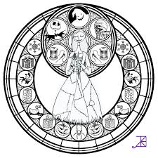 Jack Frost Stained Glass Coloring Page By Akili Amethyst On Deviantart Disney Stained Glass Disney Coloring Pages Mandala Coloring Pages