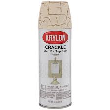 Krylon Ivory Crackle Top Coat Spray Paint Hobby Lobby 555094
