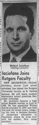 Remember Mr Frank Gaciofano Sr the principal of the old high school  1948-1966