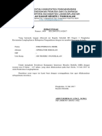 Pada umumnya surat tugas dikeluarkan hanya untuk melaksanakan tugas tertentu saja. Surat Tugas Dinas