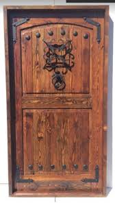 Rustic Reclaimed Lumber Kiln Dried Wood Stained Door 36 X 80 Y Etsy Stained Doors Wooden Doors Wood Doors