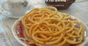 Pepper Murukku Diwali Snacks Recipe Stuffed Peppers Diwali Snacks Recipes