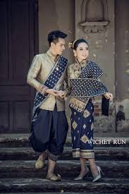 Laos Wedding Thai Clothes Traditional Thai Clothing Laos Clothing