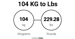 How much are 104 kilograms in pounds? 104 Kg To Lbs Howmanypedia Com