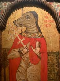 Christopher is still a saint. Jordan Pickett En Twitter St Christopher Cynocephalus Dog Headed Bearer Of Christ Various Traditions Explain Why He Was Represented W Dog S Head Some Sources Say He Was Dogfaced Another Holds That