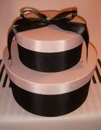 Pink And Black Boxes Vintage Hat Boxes Hat Boxes Hat Box