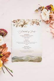 Custom Wedding Invitation Mountain Wedding Invitations Wedding Invitations Fall Wedding Invitations