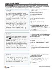 Check out www.icivics.org for more videos, lesson plans, and additional civics content. Congress In A Flash Fillable Pdf Congress In A Flash Name Help The Historian Someone Has Found An Early Copy Of The Constitution But It Is In Pretty Course Hero