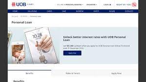 Read our home loan analysis to compare the best home loan rates and options to choose the best home mortgage loan for you. Uob Personal Loan United Overseas Bank Moneyduck Singapore