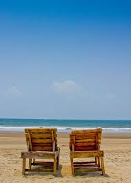 Sun Beds On Mandrem Beach India Most Beautiful Cities Incredible India Goa
