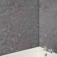 Quick, easy and economical alternative to tiles. Grey Concrete Shower Wall Panel Igloo Surfaces