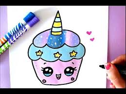 Happydrawings Draw Cute Things Kawaii Diy Youtube Unicorn Drawing Kawaii Drawings Cute Food Drawings