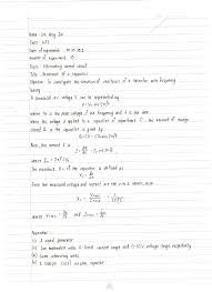 Stpm Physics Experiment 10 Reactance Of A Capacitor Second Term Pdf Document