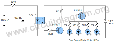 Simple Automatic Emergency Light Circuit Diagram Emergency Lighting Circuit Diagram Emergency