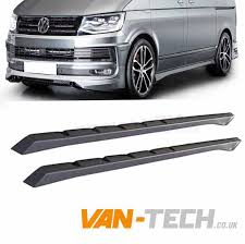 Products are sourced from tried and tested oem manufacturers, providing the assurance that quality is balanced with value. Vw Transporter T5 1 T6 Body Side Skirts Side Body Styling