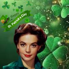 The ever beautiful Natalie Wood wearin of the green for Saint Patrick's Day 