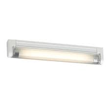 Fluorescent bulbs create a sort of institutional light when you turn them on, but they are inexpensive. Galaxy 9 38 In White Florescent Strip Under Cabinet Light 420006wh Rona
