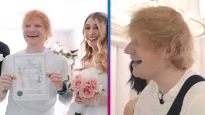 Ed Sheeran crashed a wedding in Las Vegas with a performance of his new  track, ‘Magical.’ Not only did Ed leave the couple totally shocked, but he  also served as a witness and signed their marriage ...