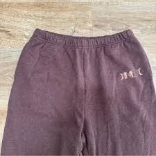 Spiritual Gangster Hallie Moon Phases Sweatpants Joggers Chocolate Brown