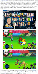 Naruto senki for android, arcade/fighting game for crazy gamers around the world. Download Game Anime Senki Apk Pretovagal