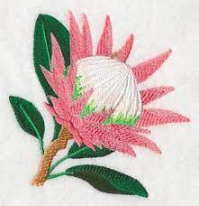 Machine Embroidery Designs At Embroidery Library Protea Flower Single 1 Machine Embroidery Designs Protea Flower Embroidery Designs