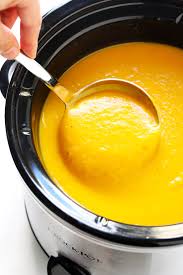 Aug 09, 2009 · melt the butter in a large pot, and cook the onion, celery, carrot, potatoes and squash for 5 minutes, or until lightly browned. The Best Butternut Squash Soup Recipe Gimme Some Oven