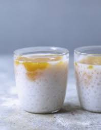 Tapioca Au Lait De Coco Et Coulis Exotique Pour 4 Personnes Recettes Elle A Table Recette Tapioca Au Lait Recette Lait De Coco Recettes De Cuisine