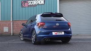 Our stainless steel systems for the polo gti now include cat back and full turbo back aftermarket exhaust systems for the popular 1.8 tsi engine. Volkswagen Polo Gti 2 0tsi Gpf Back Scorpion Exhaust Youtube