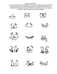 Eyes Emotions Cartoon Drawings Graffiti Characters Drawing Cartoon Faces