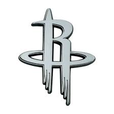 The houston rockets are an american professional basketball team based in houston. Nba Houston Rockets 3d Chrome Metal Emblem Target