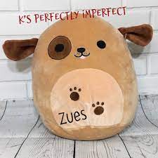 Puppy Plush Personalized Stuffed Animal Squishmallow Etsy Personalized Stuffed Animals Custom Stuffed Animal Cute Stuffed Animals