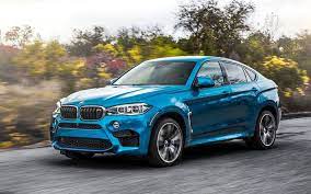 Download Wallpapers Bmw X6 M 2017 F86 Crossover Blue X6 German Cars Bmw Besthqwallpapers Com Bmv X6 Roskoshnye Avtomobili Avtomobili